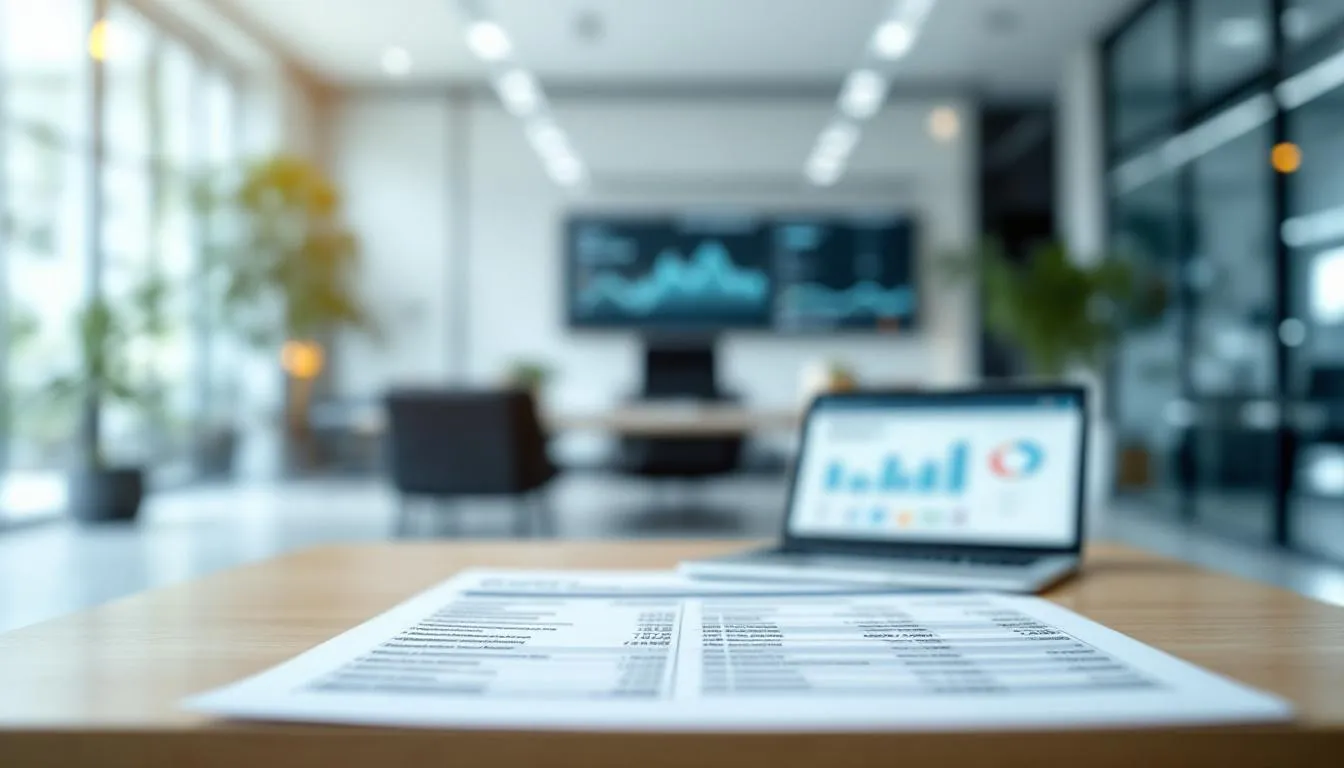 Overview of Credit Saint LLC, featuring a blurred image of a credit report.